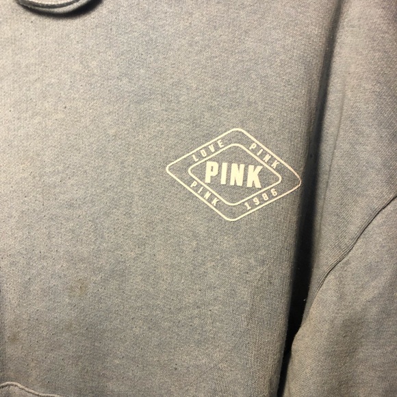 Victoria’s Secret Pink Cropped Sweatshirt - Picture 2 of 6